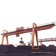 Heavy duty 30ton capacity gantry grab crane